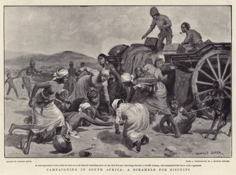 Kampanjer i Sydafrika, en kamp för kex